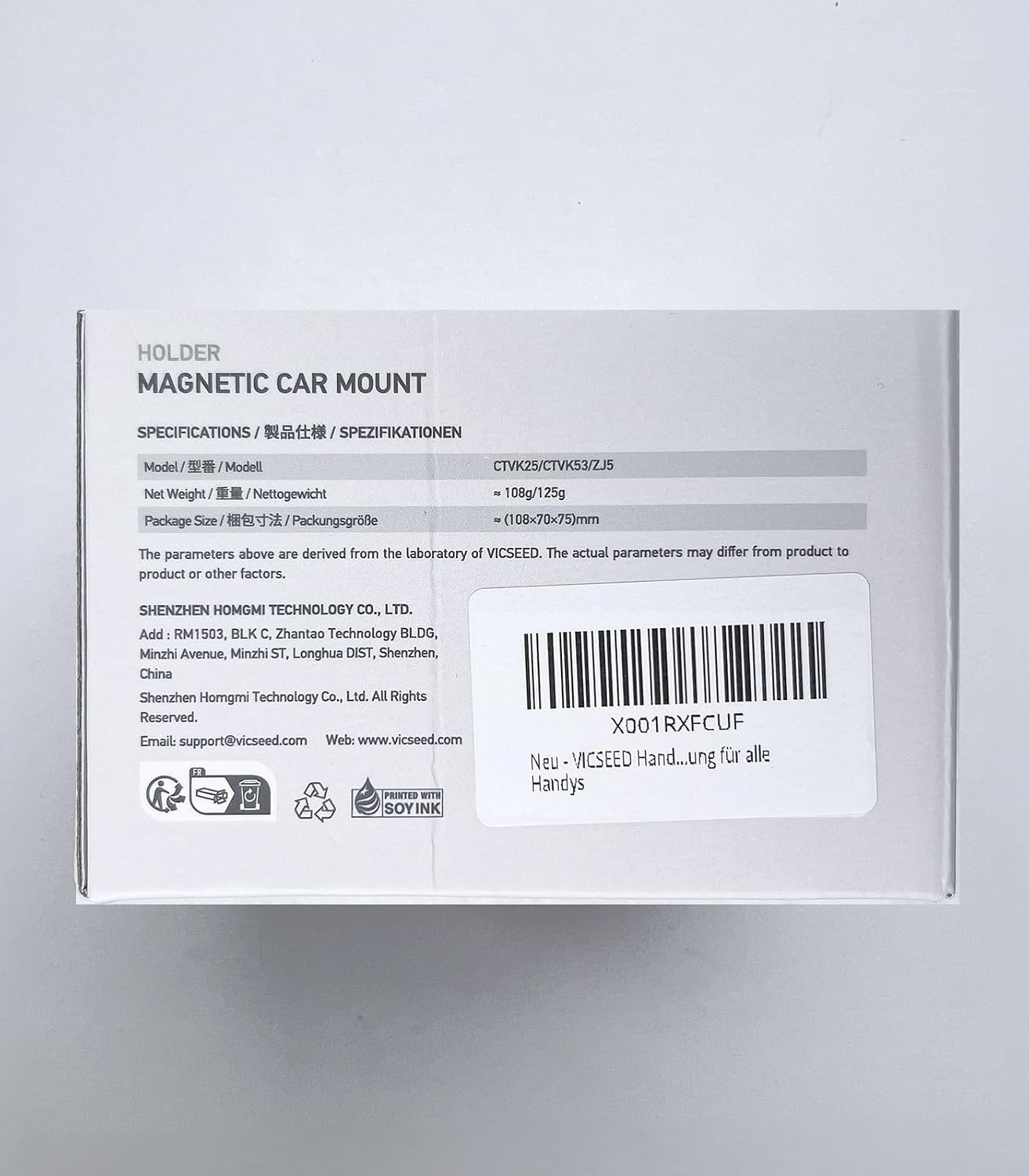 image:imageVICSEED Handyhalterung Auto Magnet fr Monitor Faltbar amp Versteckt MagSafe Autohalterung Strkste Magnetkraft Perfekt fr Tesla Model 3 amp YStrkste Haftung Handyhalterung fr alle Handys