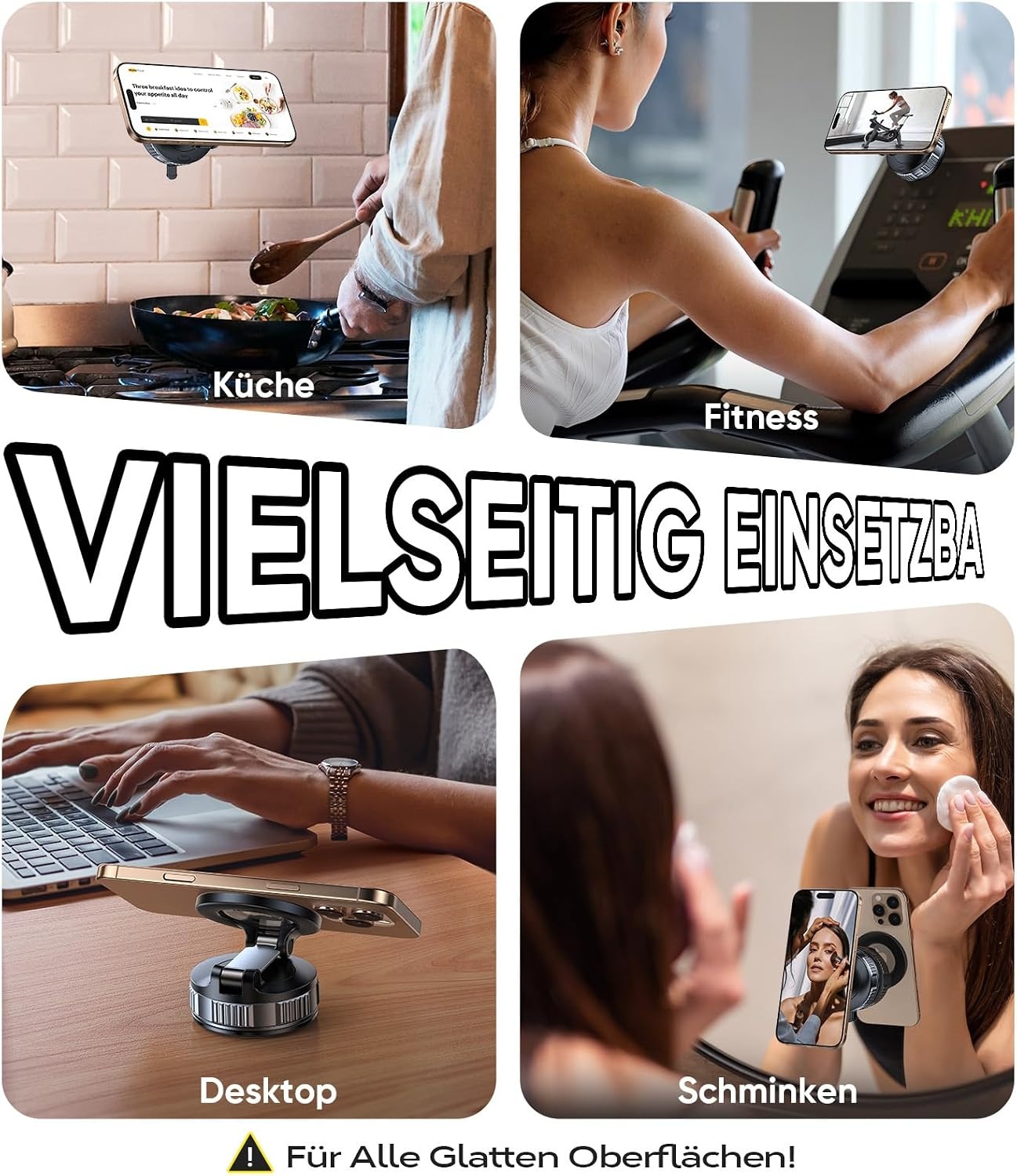 image:imageVICSEED Militrische Handyhalterung Auto Magnet fr MagSafe AutohalterungLila