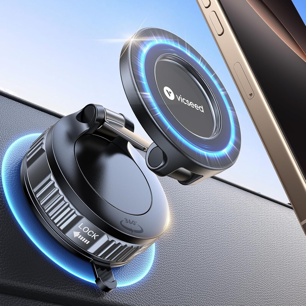 image:imageVICSEED Militrische Handyhalterung Auto Magnet fr MagSafe AutohalterungSternenlicht Schwarz