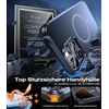 VICSEED Extrem stoßfeste für iPhone 14 Pro Max Hülle mit MagSafe, Ritterschild-Serie [Unzerbrechlicher TOP-Fallschutz], Klassische Anti-Kratz-Schutz handyhülle iPhone 14 Pro Max Case,Schwarz
