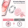 VICSEED Handyhalterung Auto Magnet Lüftung für Magsafe Autohalterung [Starker Magnet mit 20 xN55] Magnetische KFZ Handy Halterung Kompatibel für iPhone 18 17 16 15 14 13 Pro Max Samsung S26 Ultra usw(Rosa)