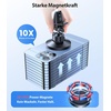 VICSEED Handyhalterung Auto Magnet Lüftung für Magsafe Autohalterung [Starker Magnet mit 20 xN55] Magnetische KFZ Handy Halterung Kompatibel für iPhone 18 17 16 15 14 13 Pro Max Samsung S26 Ultra usw(Blau)