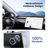 VICSEED Handyhalterung Auto Magnet für Monitor [Faltbar & Versteckt] MagSafe Autohalterung [Stärkste Magnetkraft] Perfekt für Tesla Model 3 & Y,Stärkste Haftung Handyhalterung für alle Handys