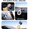 VICSEED Militärische Handyhalterung Auto Magnet für MagSafe Autohalterung(Rosa)
