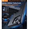 VICSEED Ultra Stoßschutz für iPhone 15 Hülle für MagSafe [20N Magnetisch& Militärschutz] Velvety Touch Handyhülle iPhone 15 Case Kratzfest Mag-Schild Schutzhülle 2023 6.7“，Schwarz