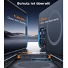 VICSEED Ultra Stoßschutz für iPhone 15 Pro Max Hülle für MagSafe [36 NdFeB Magneten& Echte Militär Fallschutz] Velvety Touch Handyhülle iPhone 15 Pro Max Case Kratzfest Schutzhülle 2023 6.7″，Schwarz