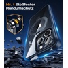 VICSEED für Magsafe iPhone 14 Pro Max Hülle – Unsichtbarer Klappständer Magnetische Durchsichtige Handyhülle [Dünn & Stoßfest] 10FT SGS-Militärschutz für iPhone 14 Pro Max case, Schwarz