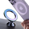 VICSEED Handyhalterung Auto Magnet für MagSafe Autohalterung[20 XN55 Stärkste Magnet],Vollmetall &360° Drehung Magnetische KFZ Halterung kleben[Stärkster 3M Kleber] für iPhone 16 15 14 13 12 Samsung(BLAU-VIOLETTER FARBVERLAUF)