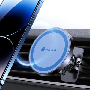 VICSEED Handyhalterung Auto Magnet Lüftung für Magsafe Autohalterung [Starker Magnet mit 20 xN55] Magnetische KFZ Handy Halterung Kompatibel für iPhone 18 17 16 15 14 13 Pro Max Samsung S26 Ultra usw(Blau)